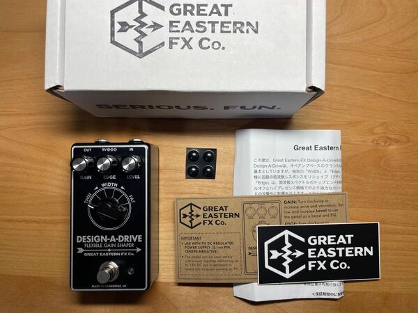 ★【美品】Great Eastern FX Design-A-Drive ギターエフェクター