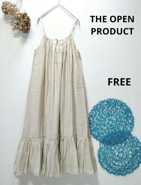 THE OPEN PRODUCT ザオープンプロダクト キャミワンピース