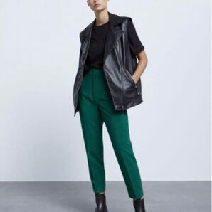 ZARA ハイウエストパンツ