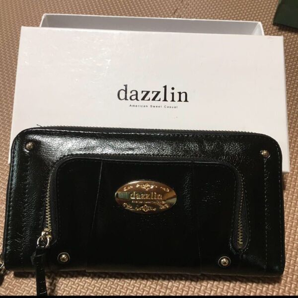 ダズリン dazzlin レディース 長財布 黒 贈り物
