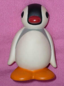 激レア！レトロＰＩＮＧＵ ピングーキャラクター ピンガ ソフビ製 フィギュア (非売品)