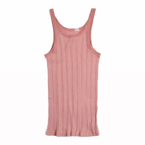young olsen drygoods リブ タンクトップ ピンク