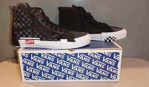 激レア 新品未使用 限定品★28.5cm US10.5★Vans Vault Sk8-Hi Cap LX Pony Black True White Checkerboard