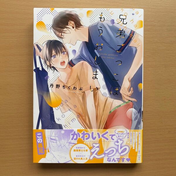 ★美品★『兄弟ごっこはもうおしまい』丹野ちくわぶ