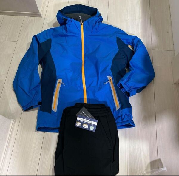 LZJDS 男性女性山の防水スキージャケットの防風ウインドブレーカー