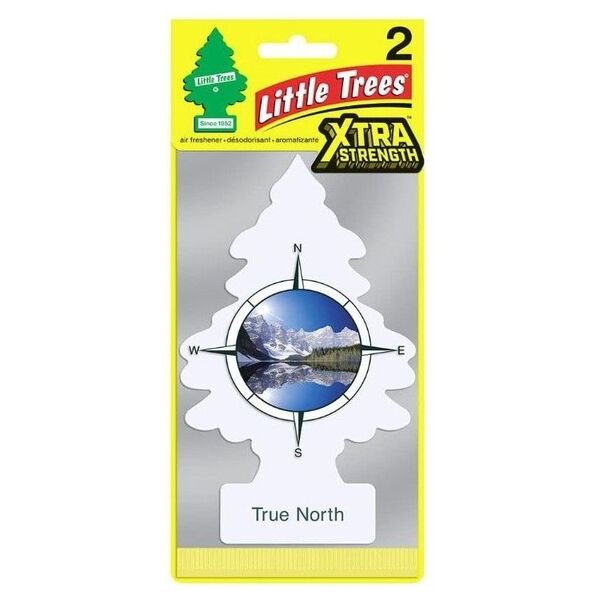 Little Trees リトルツリー エアフレッシュナーTrue North トゥルー ノース 2枚パック