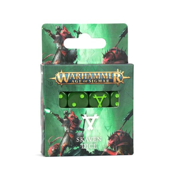 【新品】【ウォーハンマー:AOS】スケイヴン・ダイス