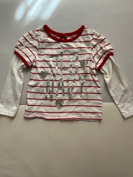 長袖Tシャツ 長袖 子供服 ボーダー ロンT