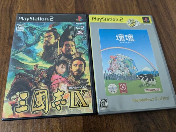 ps2ソフトセット 塊魂/三国志9 まとめ