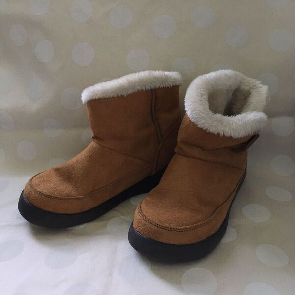 Hawkins Sport ブーツ ムートン風 23.5㎝