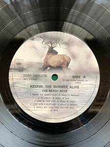 管M★the beach boys★keepin' the summer allive★ザ・ビーチ・ボーイズ キーピン・ザ・サマー・アライヴ★LP★アルバム★ジャケ無し