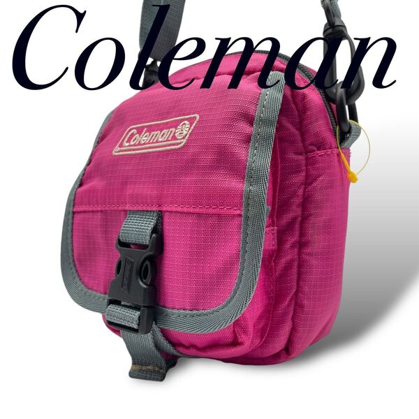 美品 Coleman コールマン ボディバッグ ウエストバッグ ショルダーバッグ ウェストポーチ
