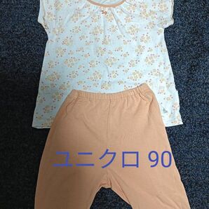 半袖 パジャマ ユニクロ キッズ90