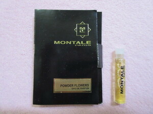 ♪新品♪正規サンプル♪モンタル パウダーフラワーズ EDP 2ml♪MONTALE PARIS♪