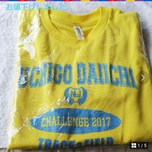 蛍光色のイエローTシャツ サイズS