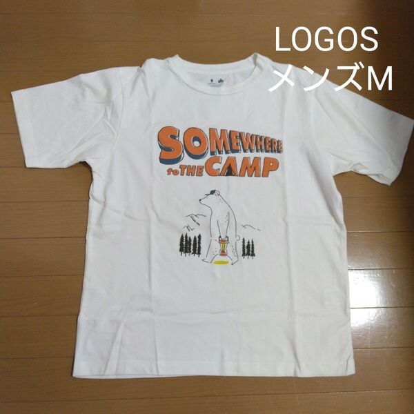 GLOBAL WORK × ロゴス コラボメンズ Tシャツ アウトドア キャンプ