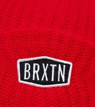 新品 Brixton(ブリクストン) MALT BEANIE 赤 USA製 / ビーニー RED ニットキャップ_画像3
