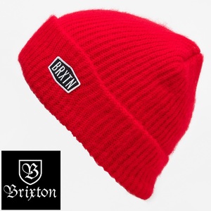 新品 Brixton(ブリクストン) MALT BEANIE 赤 USA製 / ビーニー RED ニットキャップ