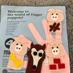 Welcome to the world of finger puqets!指人形