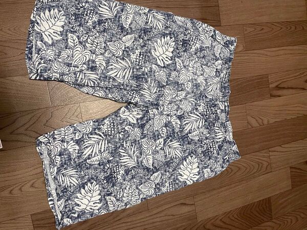 南国柄ショートパンツ L