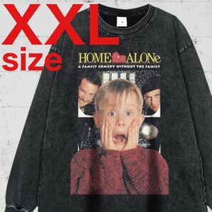 Home Alone ホームアローン ウォッシュ ロンT 長袖 Tシャツ XXL