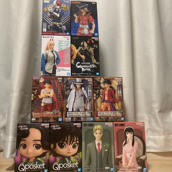 フィギュア ヒロアカ チェンソーマン ワンピースなど