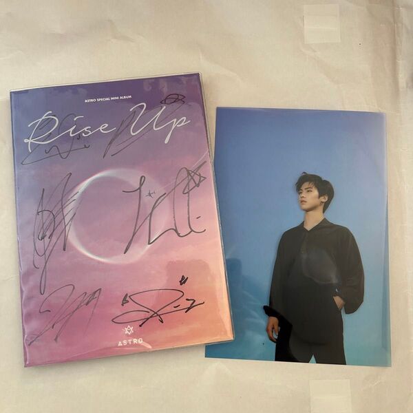 Astro special mini album 『Rise Up』直筆サインCD◆韓国