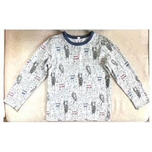 西松屋 熊 クマ bear ベア 長袖Tシャツ カットソー プルオーバー