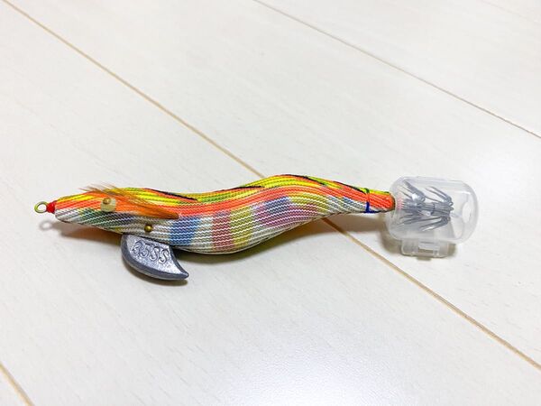 林釣漁具製作所 エギ エギ 餌木猿 スーパーシャロー 3.5号 向日葵 マーブルテープ