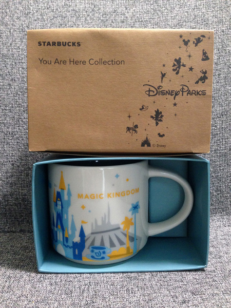 廃盤 スターバックス ディズニーランド マグカップ マジック キングダム Magic Kingdom ディズニーパークス USA スタバ WDW You Are Here