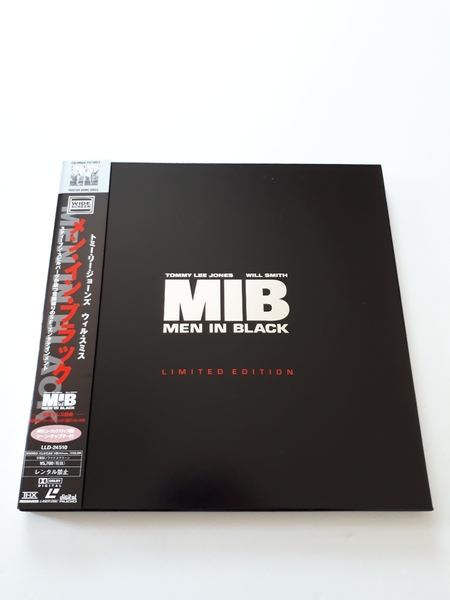LD BOX 帯 MIB/ トミー・リー・ジョーンズ ウィル・スミス/MEN IN BLACK/スティーブン・スピルバーグ/limited edition/レーザーディスク