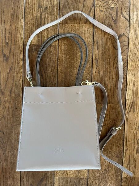 ete エテ ミニトートバッグ ショルダー ポシェット 2way