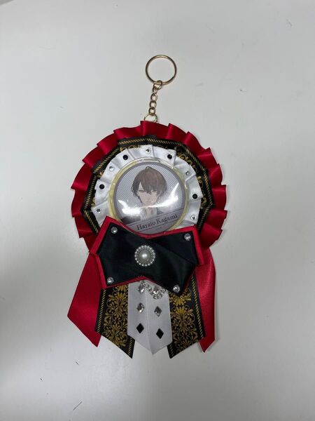 ロゼット 缶バッジ ハンドメイド