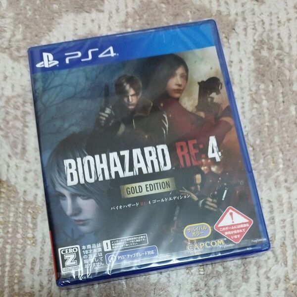 【新品・未開封品】 BIOHAZARD RE:4 ゴールドエディション P