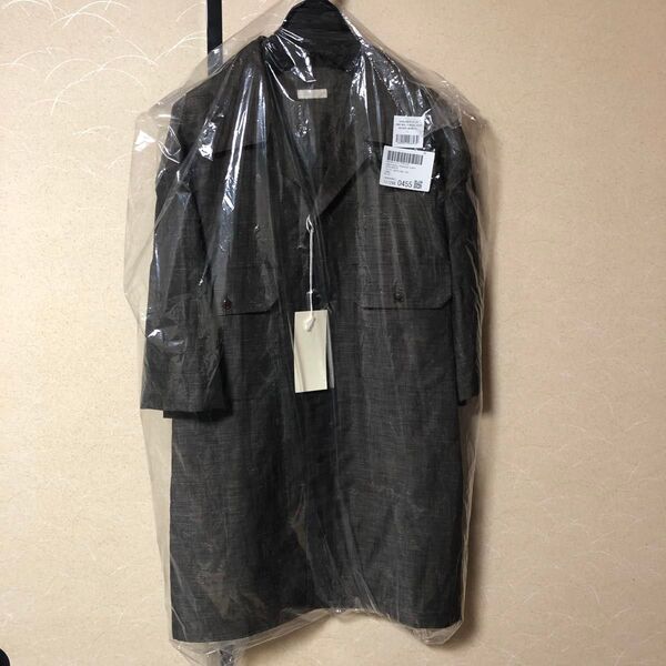 LIDNM LINEN WOOL PINHEAD SHIRT