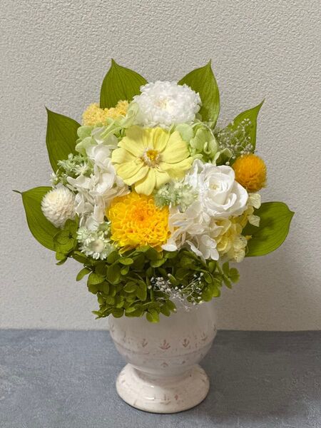 プリザーブドフラワー御供えの花