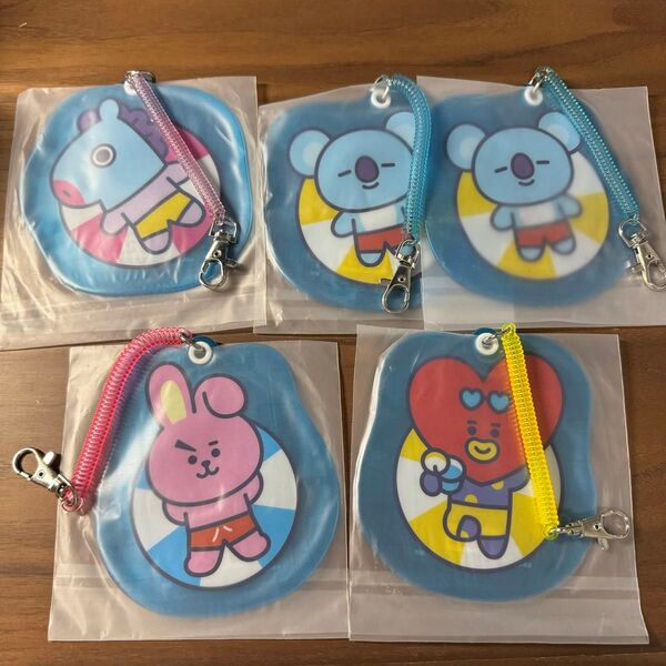 BT21 キーホルダー キャラクター 夏 サマー グッズ BT21グッズ 防弾少年団 バンタン グッズ