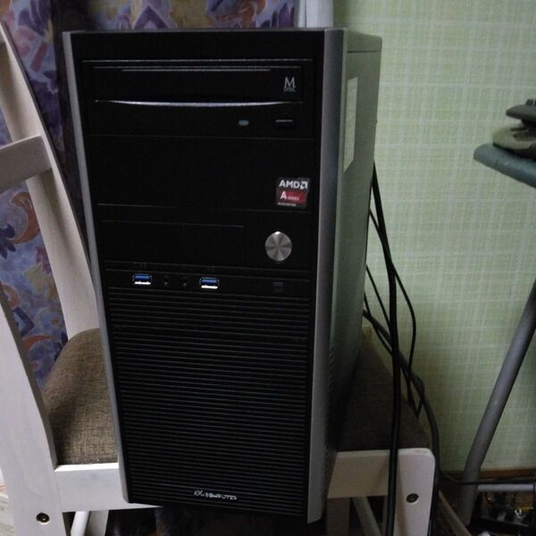 自作デスクトップPC/AMD Ryzen 1700/新品SSD 480GB/Windows10/メモリ 16GB/HDD 2TB