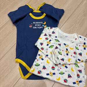 〇あったか素材ロンパース 90cm 2点セット〇