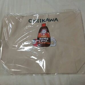 ちいかわランド心斎橋限定 ちいかわ たこイカ 大きめトートバッグ たこ焼き