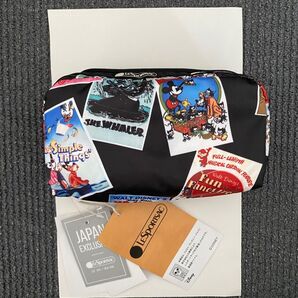 新品 レスポートサック Disney ミッキー コラボ ポーチ レア