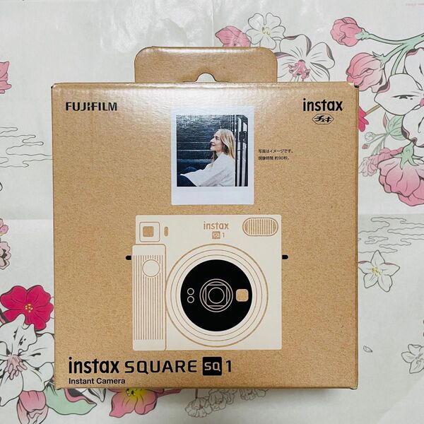 インスタントカメラ チェキ instax SQUARE SQ1 チョークホワイト FUJIFILM 富士フイルム