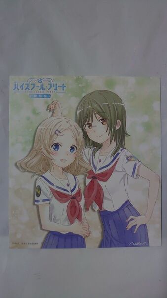 劇場版ハイスクール・フリート 来場者特典 中村直人描き下ろしミニ色紙風カード(第1弾) 野間 マチコ&等松 美海 01