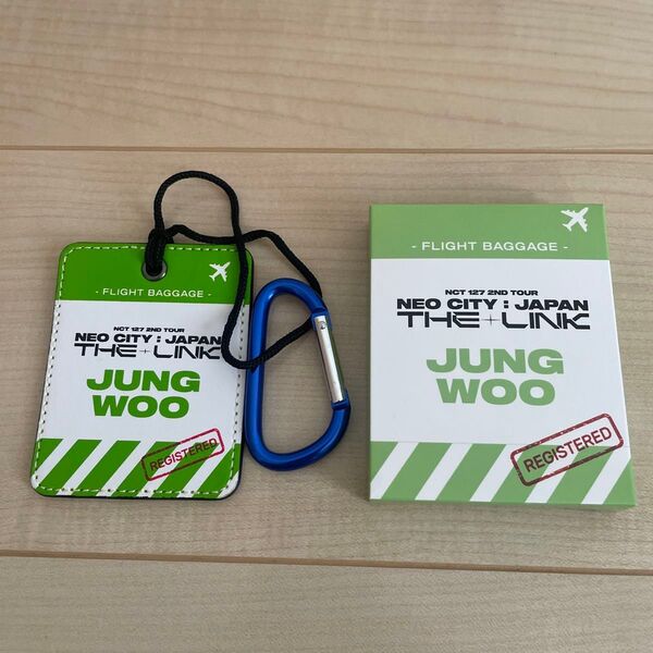 NCT 127 2ND TOUR NEO CITY: JAPAN THE LINK JUNG WOO FLIGHT BAGGAGE