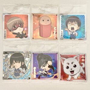 【未開封品】銀魂ウエハースシール6点セット