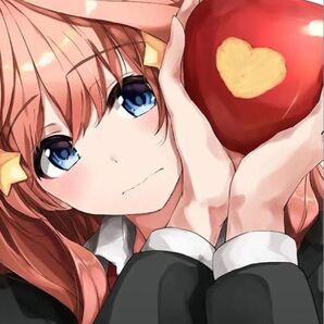 高品質 キャンバス プリントポスター 中野五月 オリジナル アニメ イラスト
