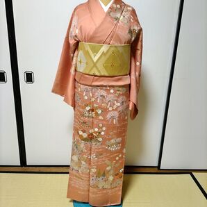 訪問着 袷