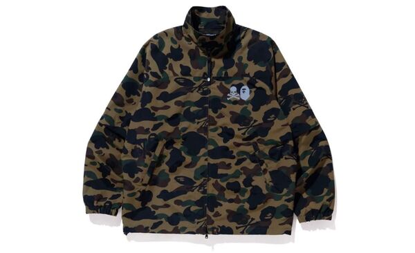 【 BAPE X MMJ 】1ST CAMO RAIN JACKET 6TH L