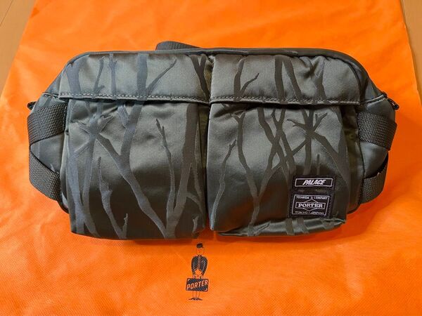 カーキ PALACE PORTER WAIST BAG ウェストバッグ パレス ウエストバッグ