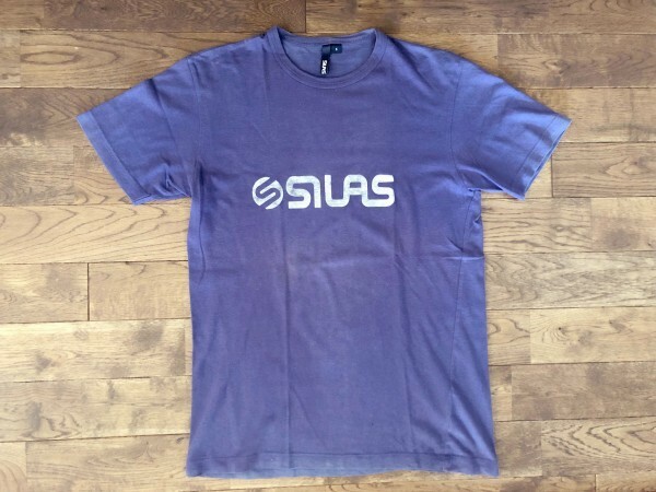 送料込 即決 SILAS Sサイズ logo Tシャツ サイラス